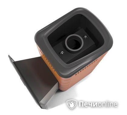 Дровяная банная печь TMF Каронада Heavy Metal Витра терракота в Тамбове